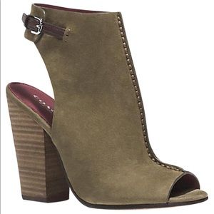 Coach Olive Saratoga Heels/Open Toe Booties